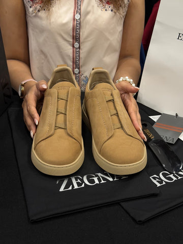 Zegna Triple Stitch 1:1 Grade Super Premium Double Skin Sneaker Shoe
