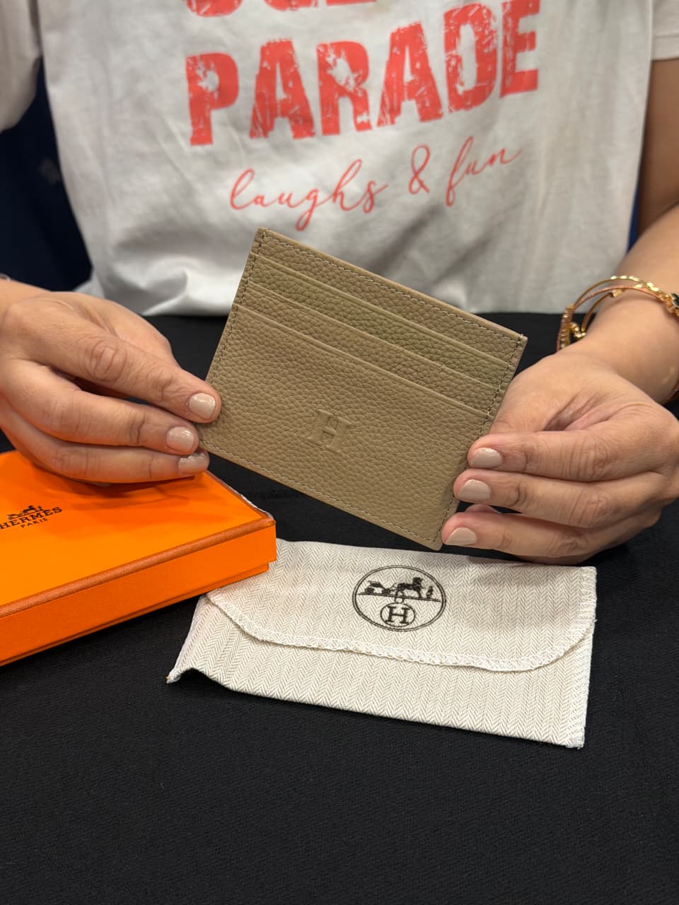 Hermes High End Card Holder with Box