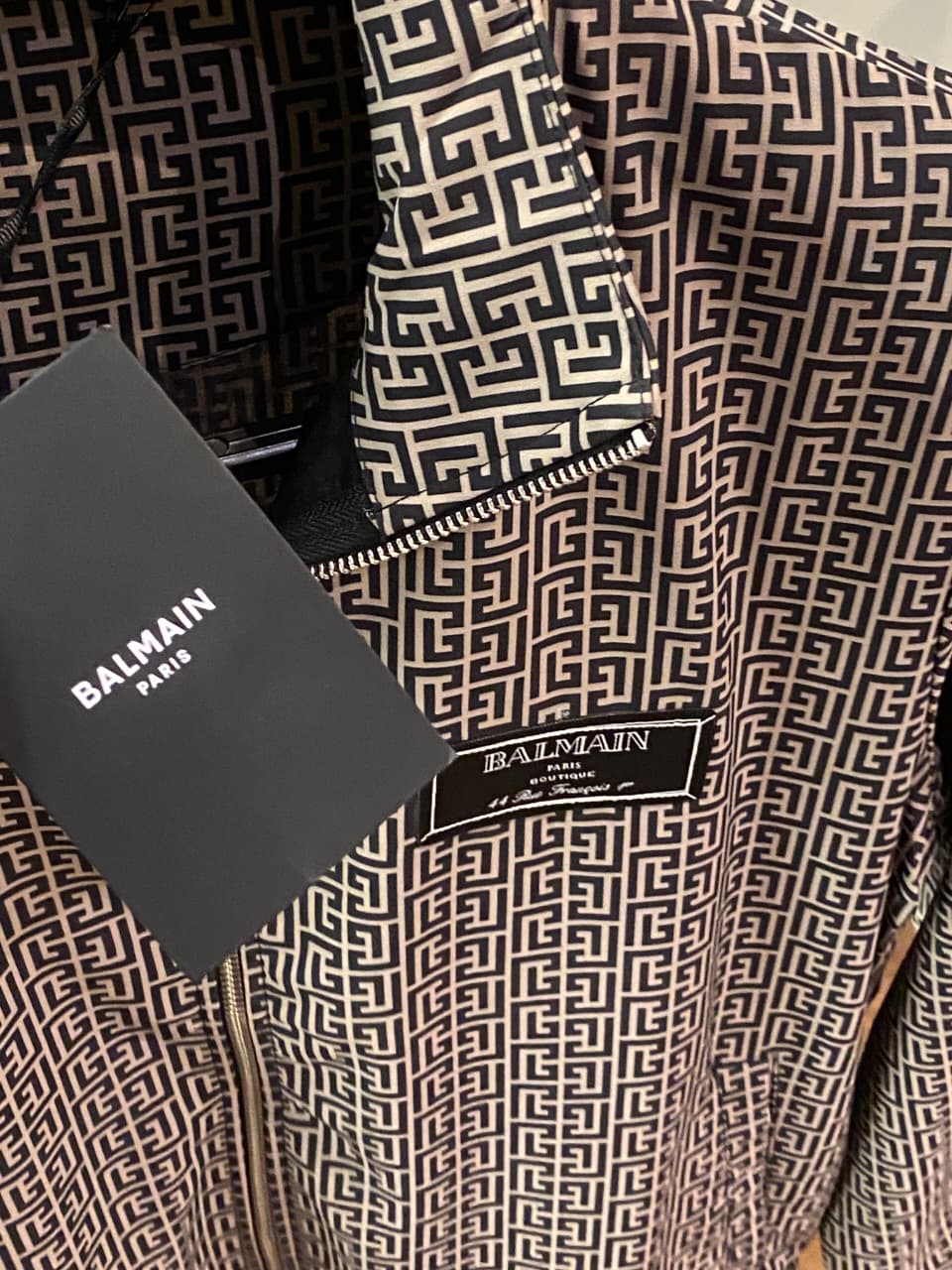 Balmain 1:1 Grade Premium Wind Breaker Jacket