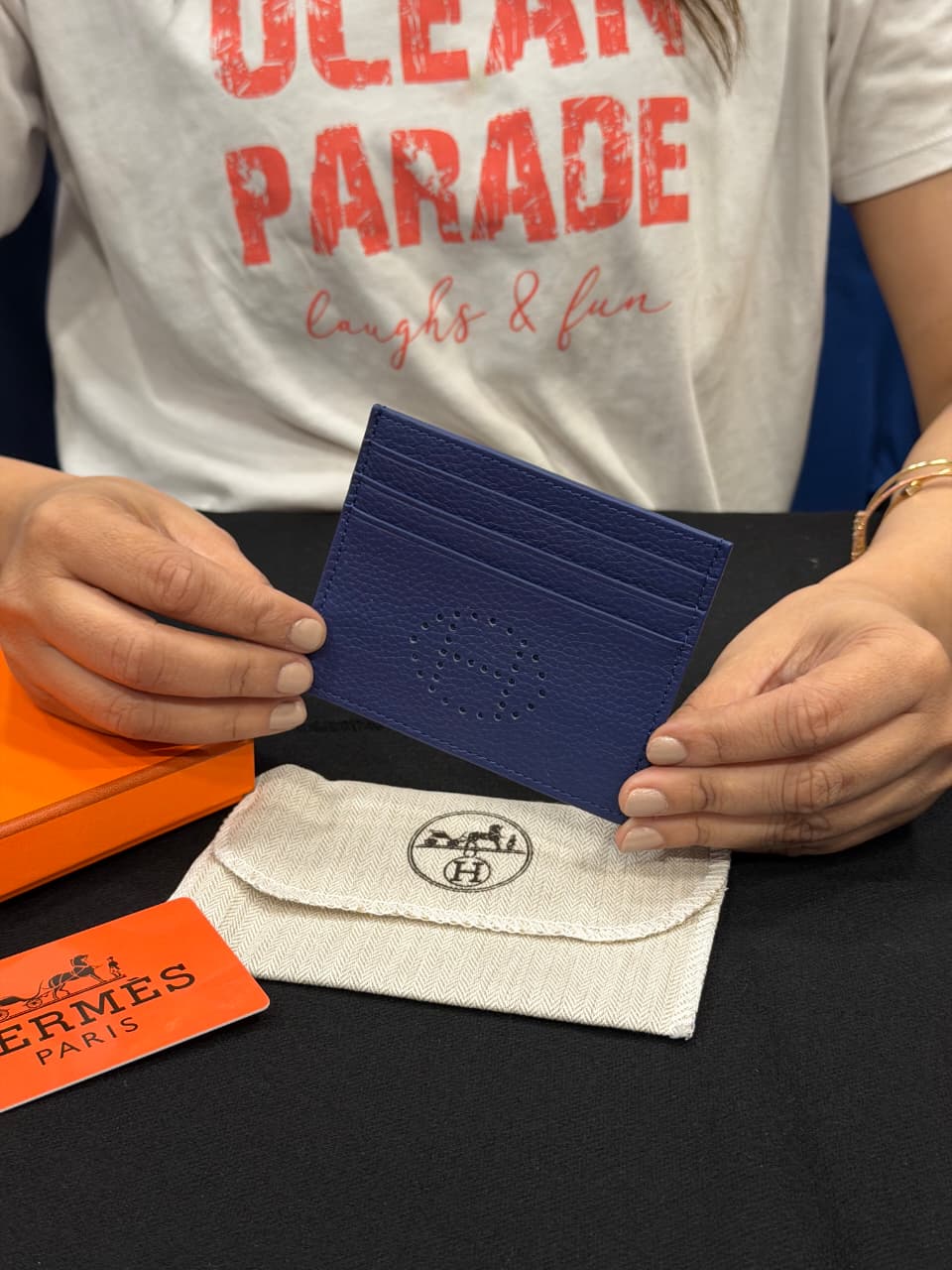 Hermes High End Card Holder with Box