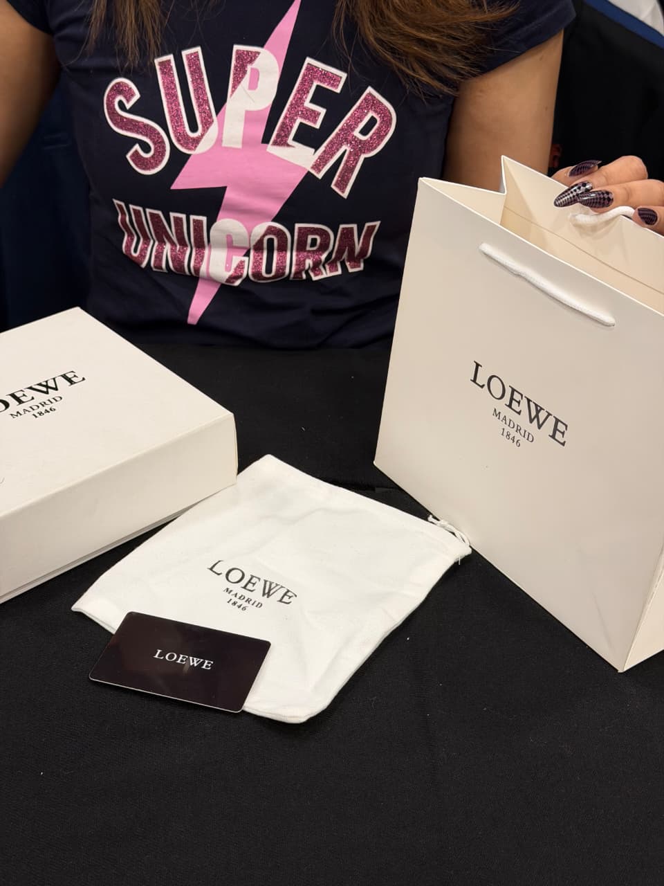 Loewe 1:1 Grade Genuine Leather Women's Belt with Complete Box Packaging