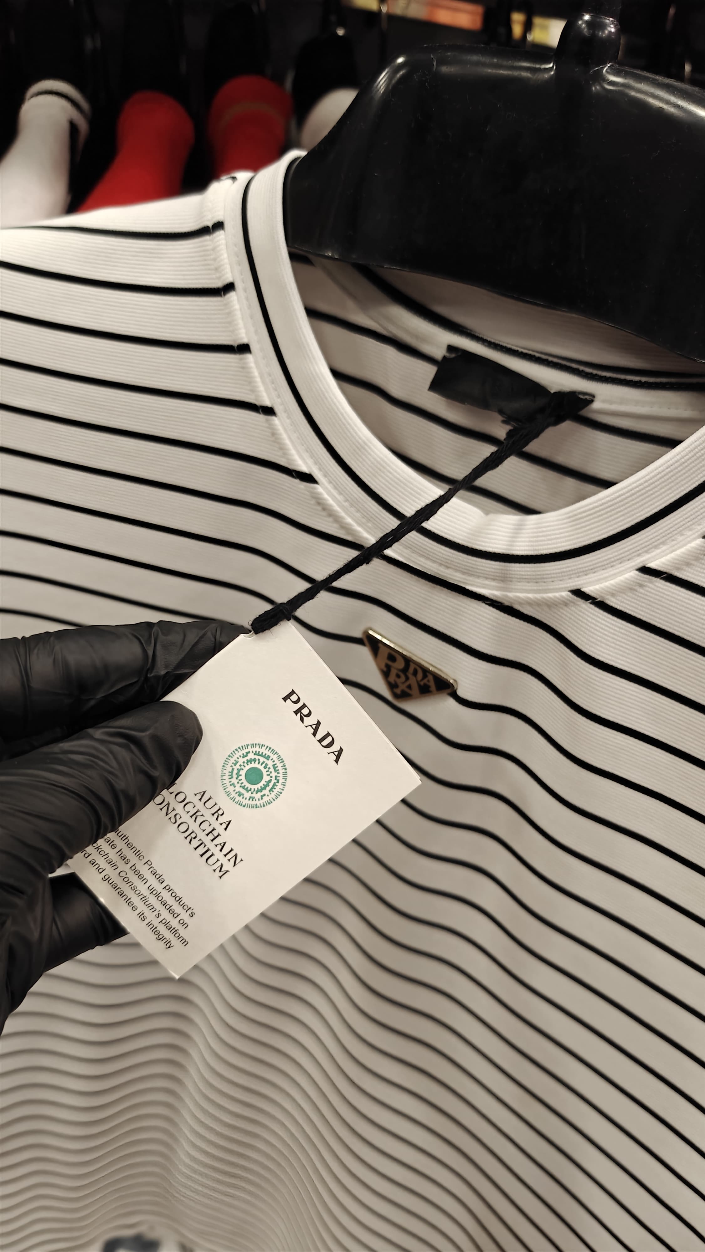 Prada 1:1 Grade Stretchable Tshirt