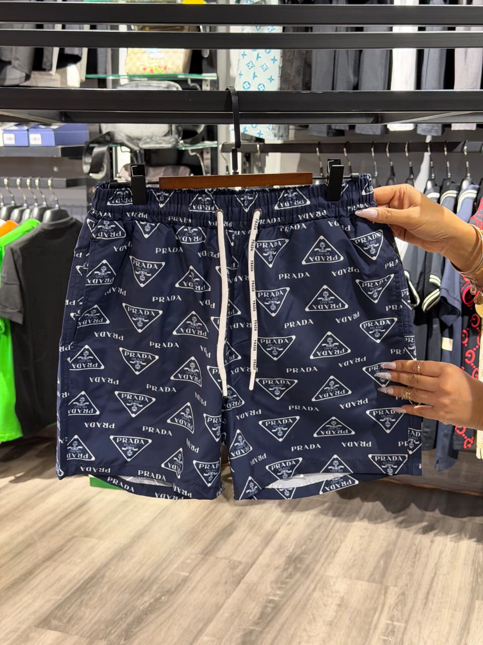 Prada High End Swim Shorts