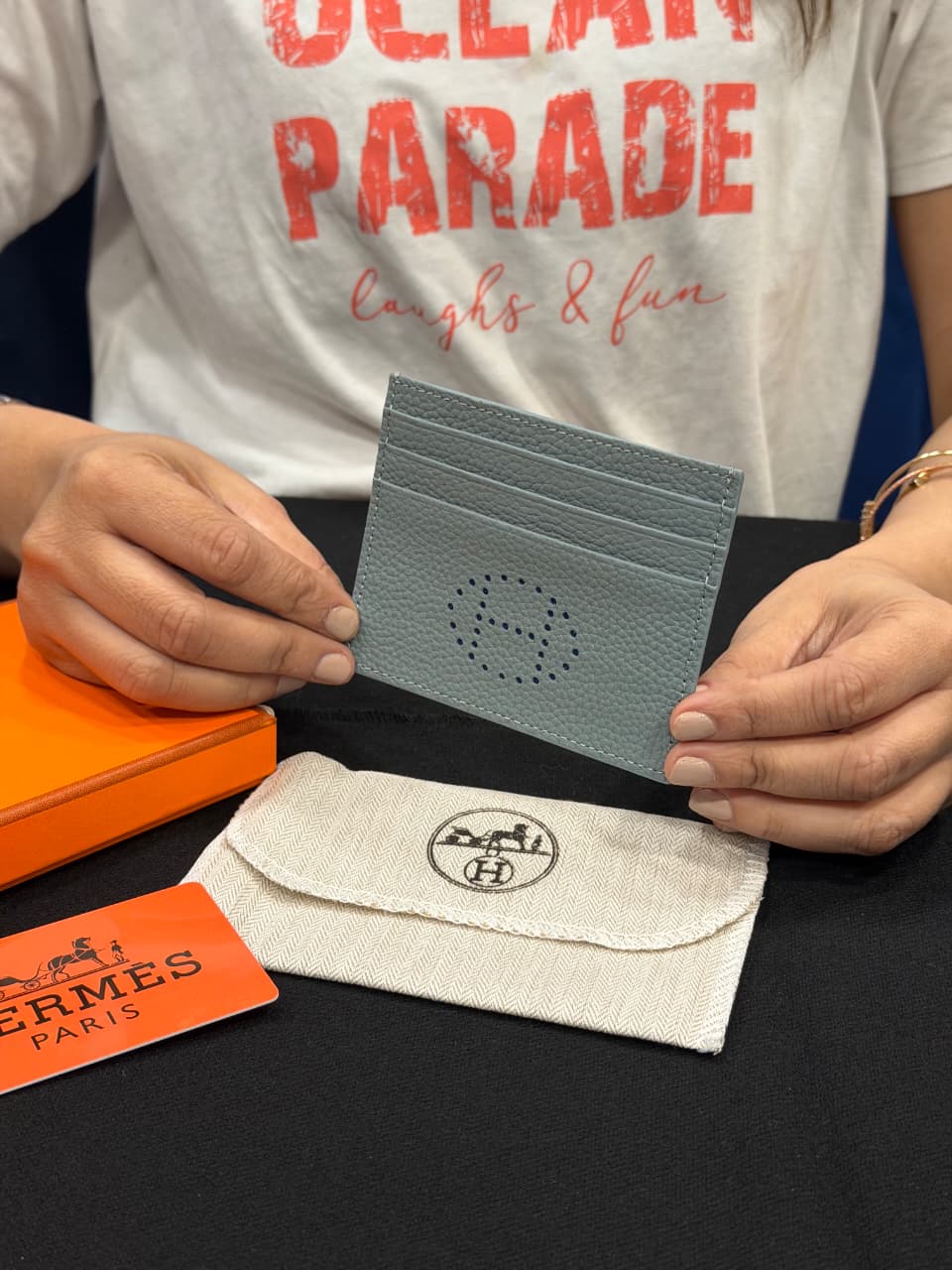 Hermes High End Card Holder with Box
