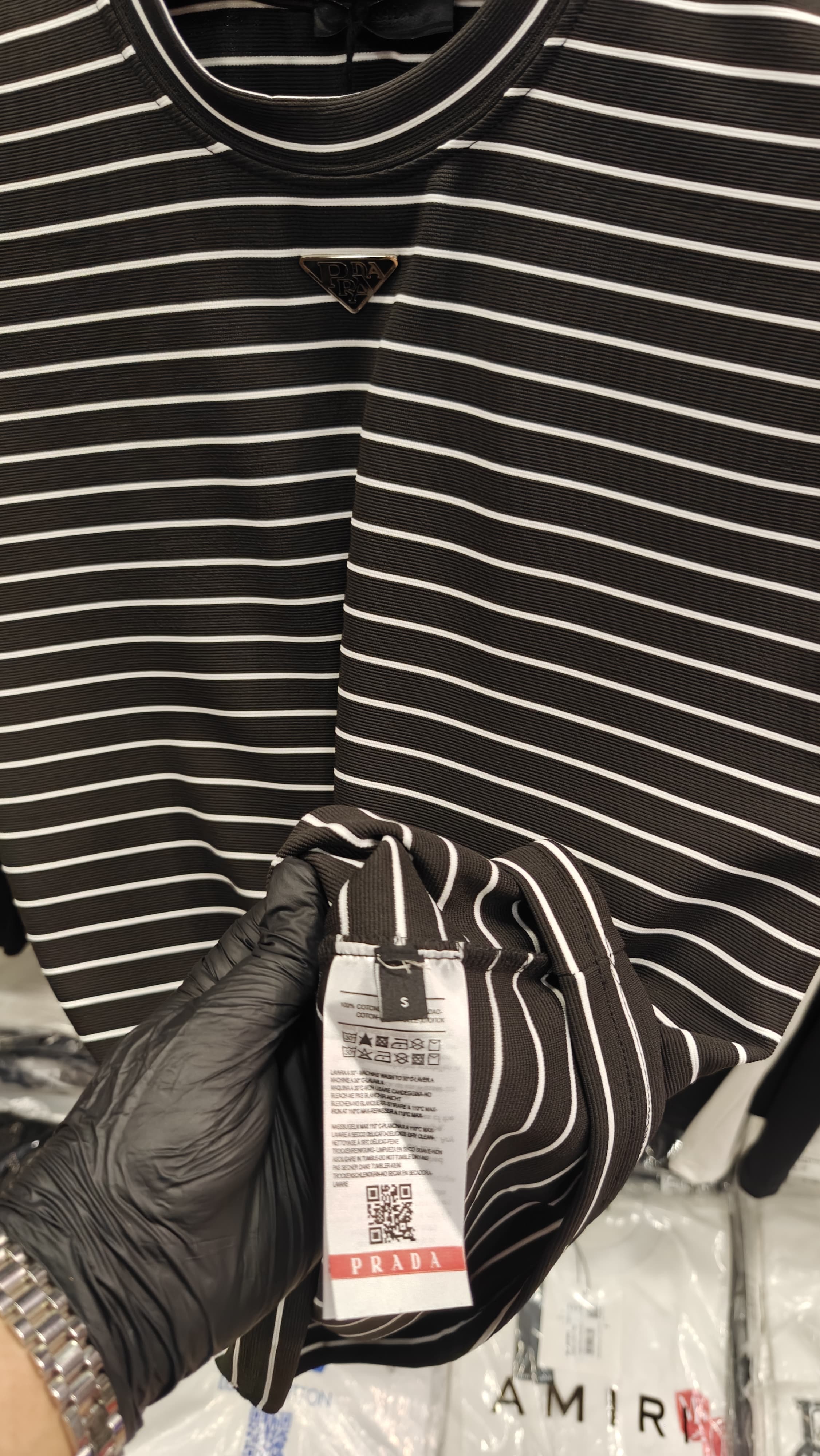 Prada 1:1 Grade Stretchable Tshirt
