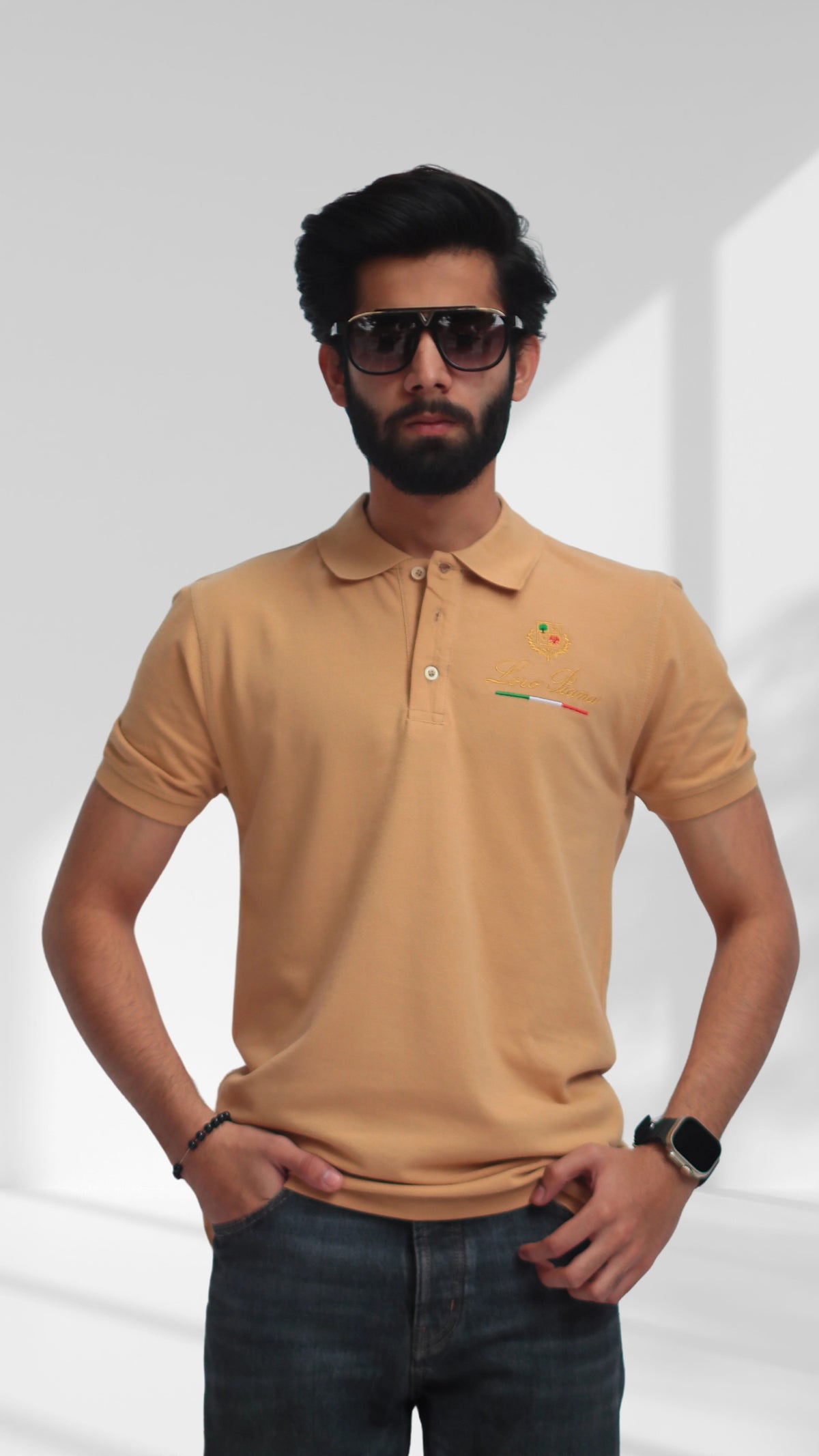 Loro Piana Men's Polo Tshirt