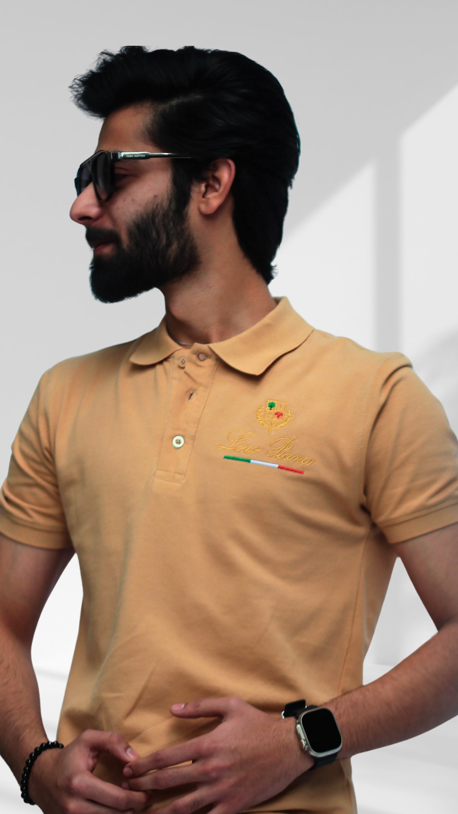Loro Piana Men's Polo Tshirt