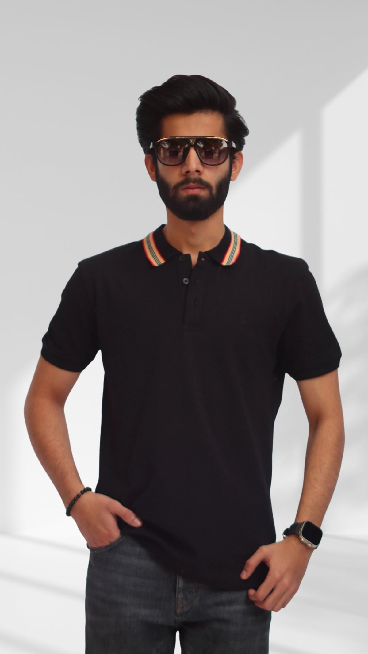 Burberry Men's Polo T-Shirt