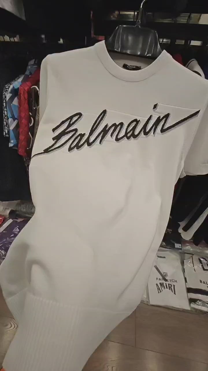 Balmain 1:1 Grade Knitwear T-shirt